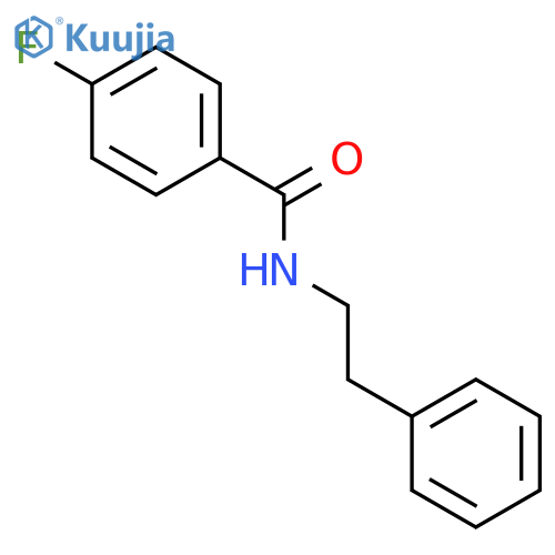 4-Fluoro-N-phenethylbenzamide structure