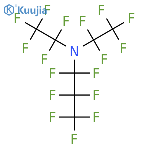 1-Propanamine,1,1,2,2,3,3,3-heptafluoro-N,N-bis(1,1,2,2,2-pentafluoroethyl)- structure