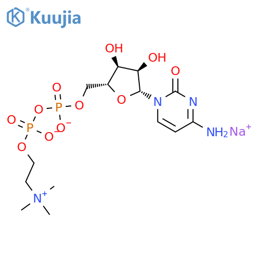 citicoline sodium structure