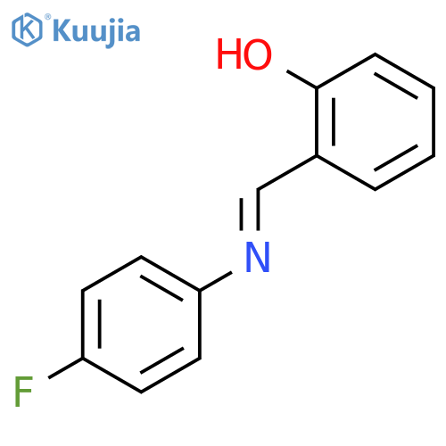 4-Fluoro-N-salicylideneaniline structure