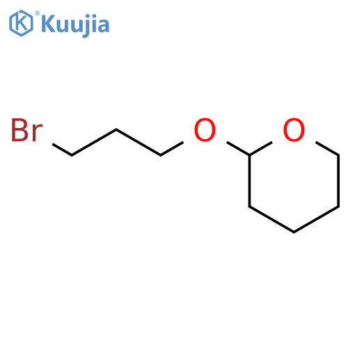 2-(3-Bromopropoxy)tetrahydro-2H-pyran structure