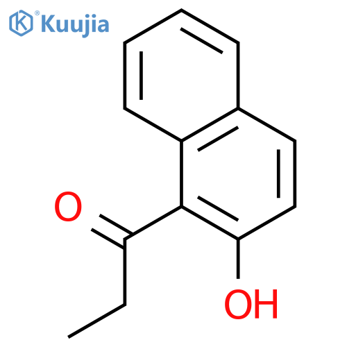 1-Propanone, 1-(2-hydroxy-1-naphthalenyl)- structure