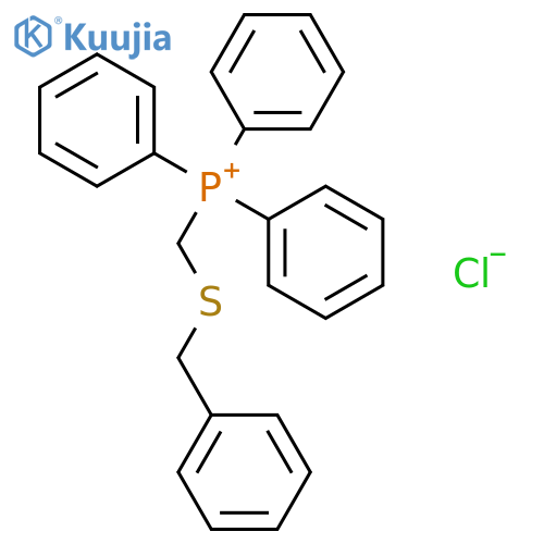 Phosphonium, triphenyl[[(phenylmethyl)thio]methyl]-, chloride structure