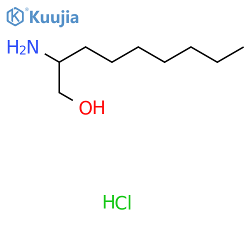 2-Aminononan-1-ol;hydrochloride structure