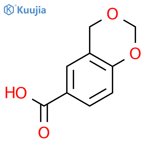 2,4-dihydro-1,3-benzodioxine-6-carboxylic acid structure