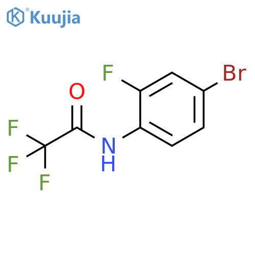 Acetamide, N-(4-bromo-2-fluorophenyl)-2,2,2-trifluoro- structure