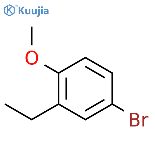 4-Bromo-2-ethyl-1-methoxybenzene structure