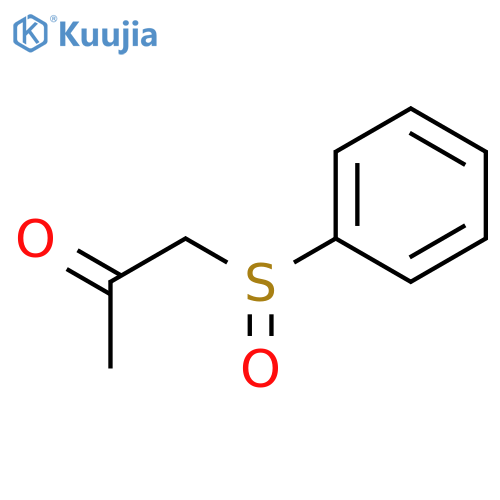 2-Propanone, 1-(phenylsulfinyl)- structure
