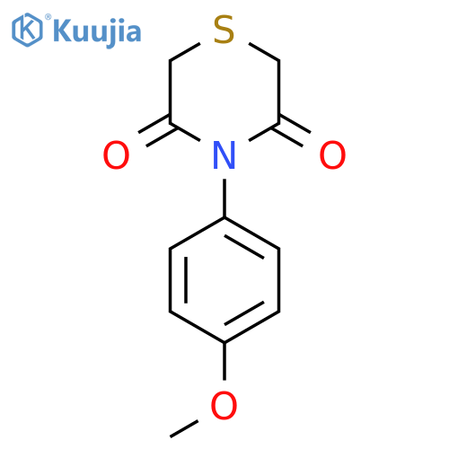 4-(4-Methoxyphenyl)thiomorpholine-3,5-dione structure