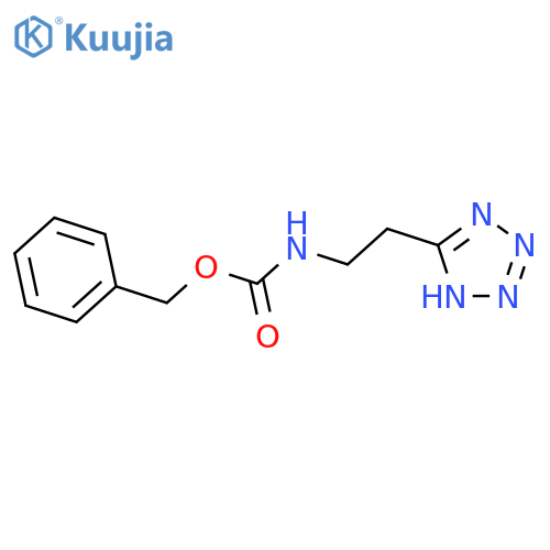 5-[2-(Cbz-amino)ethyl]-1H-tetrazole structure