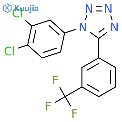1-(3,4-dichlorophenyl)-5-[3-(trifluoromethyl)phenyl]-1H-1,2,3,4-tetraazole structure