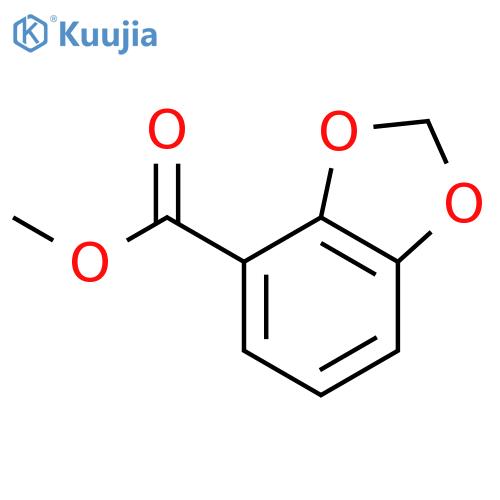 Methyl 1,3-benzodioxole-4-carboxylate structure