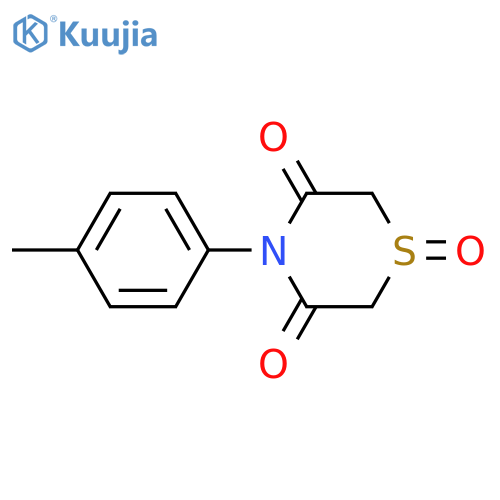 4-(4-METHYLPHENYL)-1LAMBDA4,4-THIAZINANE-1,3,5-TRIONE structure