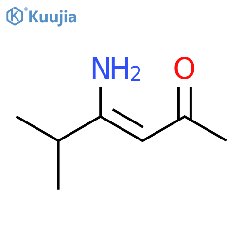3-Hexen-2-one, 4-amino-5-methyl- (9CI) structure