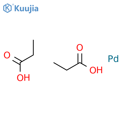 Propanoic acid,palladium(2+) salt (9CI) structure