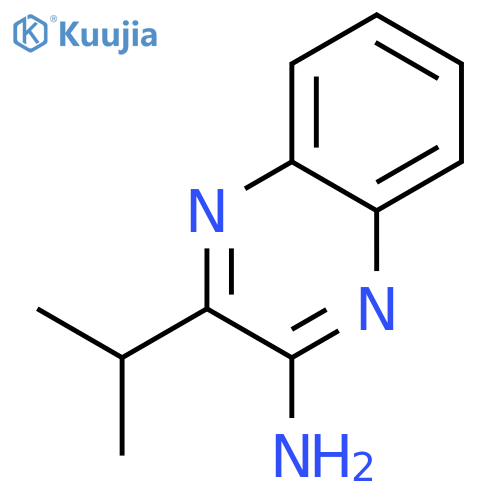 2-Quinoxalinamine,3-(1-methylethyl)- structure