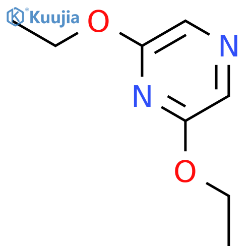 2,6-Diethoxypyrazine structure