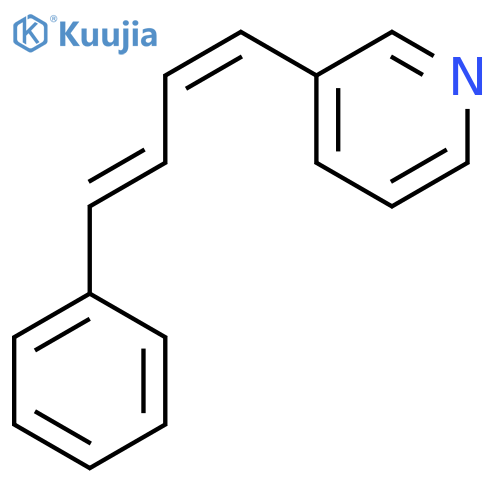 3-(4-Phenylbuta-1,3-dien-1-YL)pyridine structure