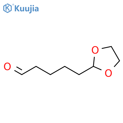 1,3-Dioxolane-2-pentanal structure