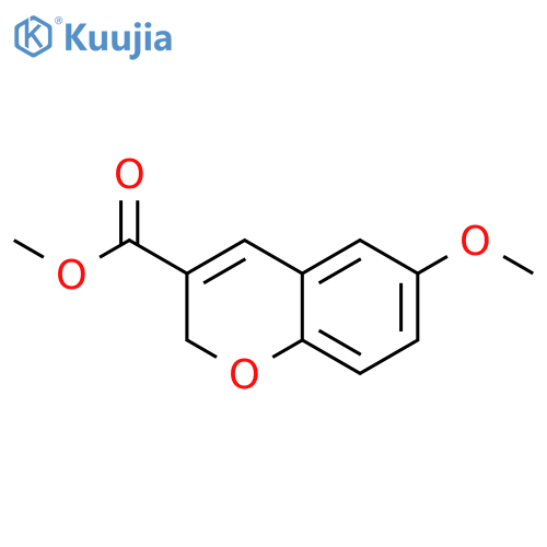 Methyl 6-methoxy-2H-chromene-3-carboxylate structure