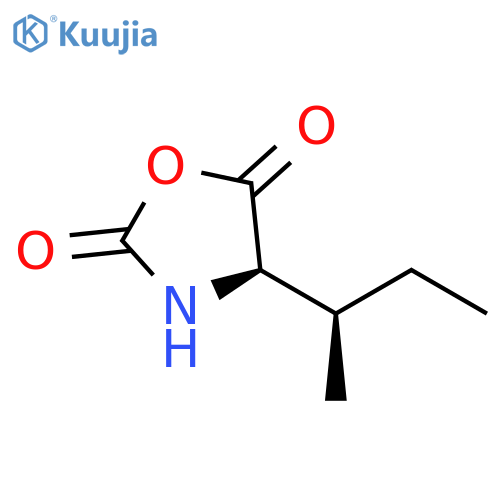 (R)-4-[(R)-sec-Butyl]oxazolidine-2,5-dione structure