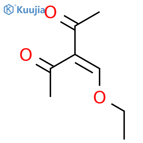 3-(Ethoxymethylidene)pentane-2,4-dione structure