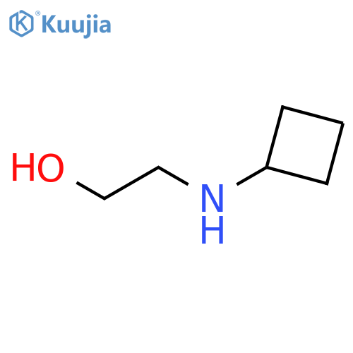 2-(cyclobutylamino)ethan-1-ol structure