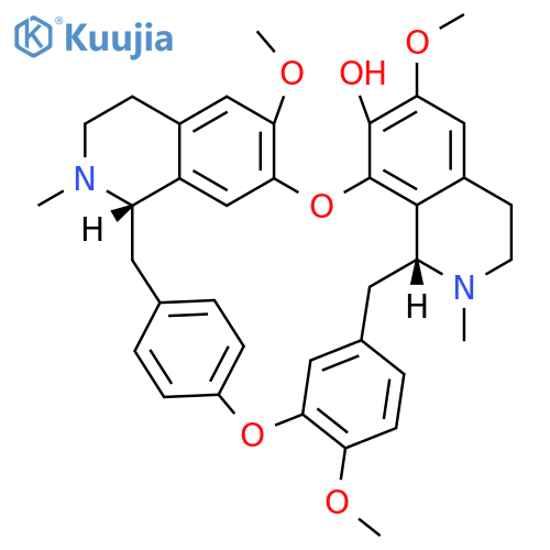 (R)-Fangchinoline structure
