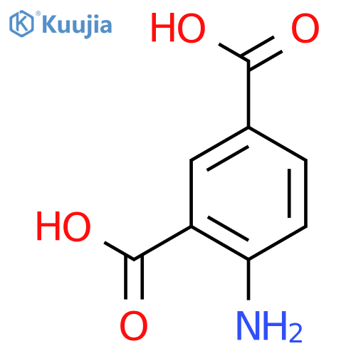 4-aminobenzene-1,3-dicarboxylic acid structure