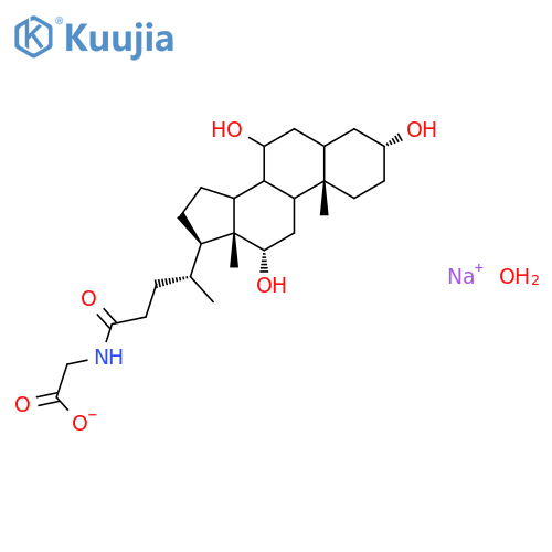 Glycocholic Acid Hydrate Sodium Salt structure