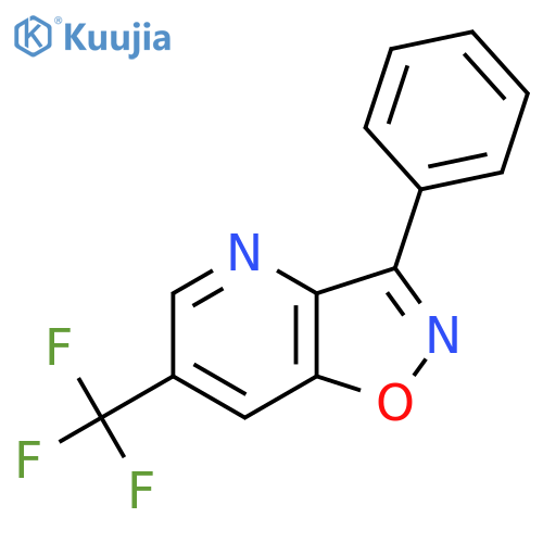 3-PHENYL-6-(TRIFLUOROMETHYL)ISOXAZOLO[4,5-B]PYRIDINE structure