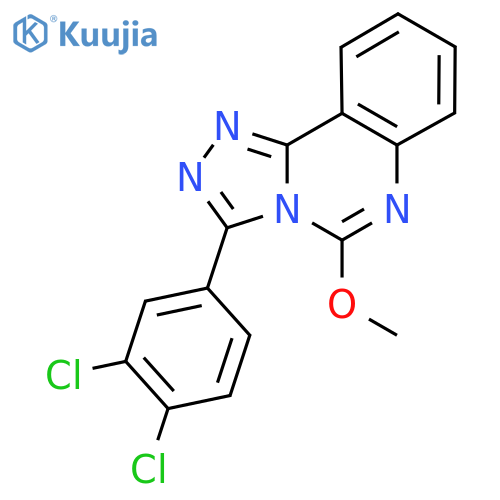 3-(3,4-Dichlorophenyl)-5-methoxy-[1,2,4]triazolo[4,3-c]quinazoline structure