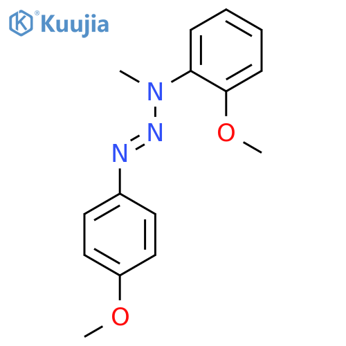 1-Triazene, 3-(2-methoxyphenyl)-1-(4-methoxyphenyl)-3-methyl- structure