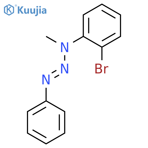 1-Triazene, 3-(2-bromophenyl)-3-methyl-1-phenyl- structure