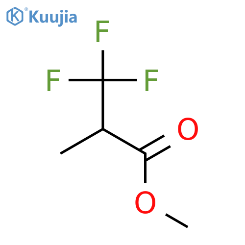 Methyl 3,3,3-trifluoro-2-methylpropanoate structure