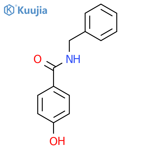 N-Benzyl-4-hydroxybenzamide structure