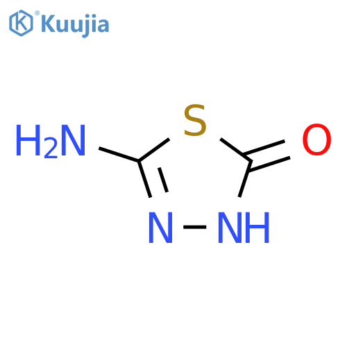5-amino-2,3-dihydro-1,3,4-thiadiazol-2-one structure