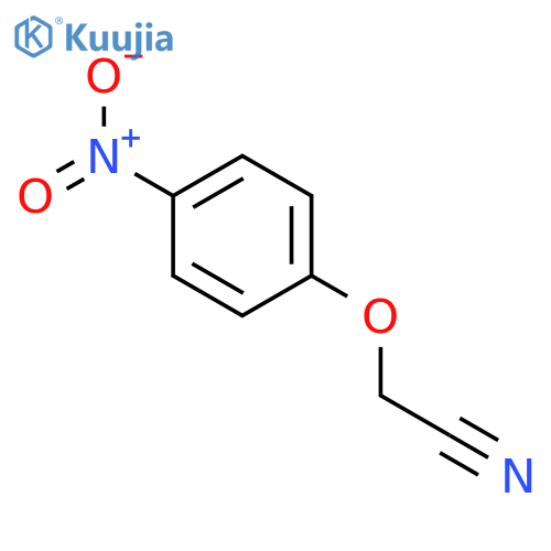 (4-Nitrophenoxy)acetonitrile structure