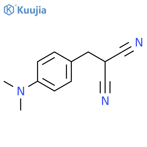 Propanedinitrile, [[4-(dimethylamino)phenyl]methyl]- structure