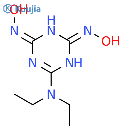 N2,N2-Diethyl-N4,N6-dihydroxy-1,3,5-triazine-2,4,6-triamine structure