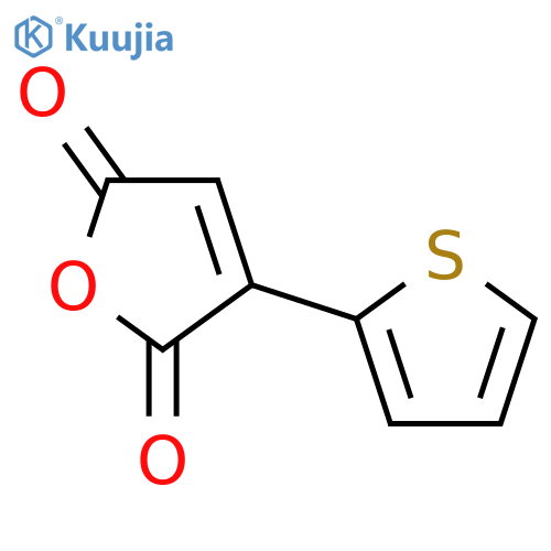 3-(2-Thienyl)-2,5-furandione structure