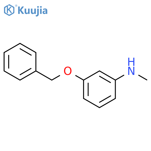 3-(Benzyloxy)-N-methylaniline structure