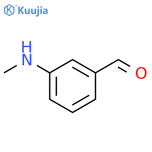 3-(Methylamino)benzaldehyde structure