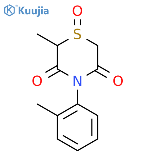 2-METHYL-4-(2-METHYLPHENYL)-1LAMBDA4,4-THIAZINANE-1,3,5-TRIONE structure