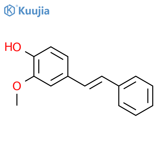 4-Hydroxy-3-methoxystilbene structure