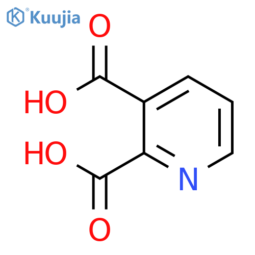 2,3-Pyridinedicarboxylic acid structure