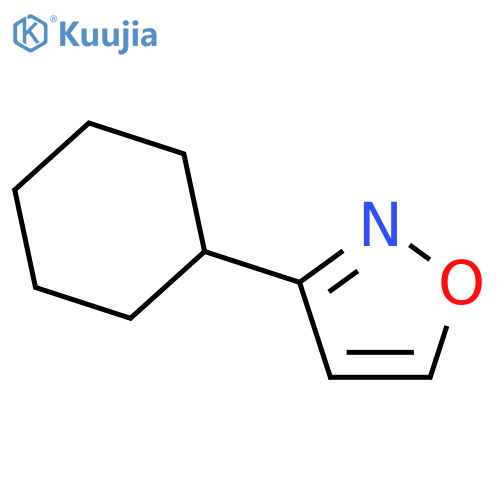 Isoxazole,3-cyclohexyl- structure