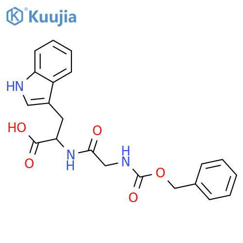 Z-Gly-Trp-OH structure