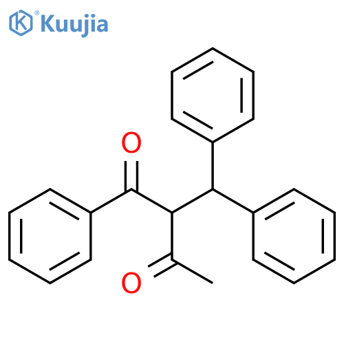 1,3-Butanedione,2-(diphenylmethyl)-1-phenyl- structure