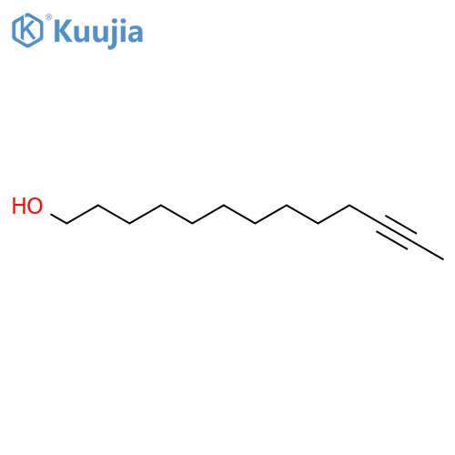 11-Tridecyn-1-ol structure